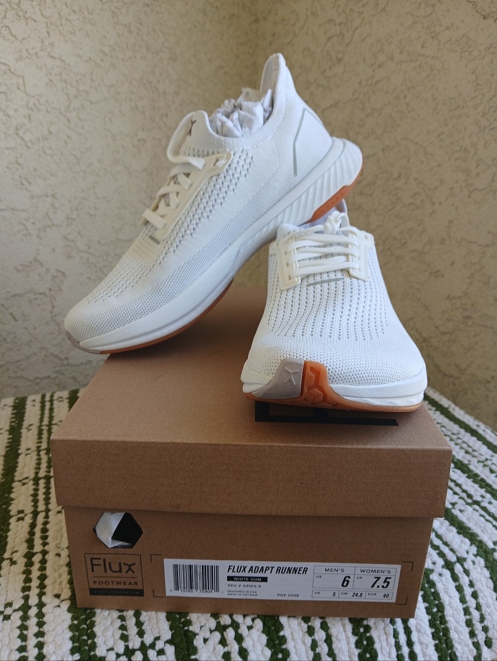 Women's Flux Adapt Runner - White Gum